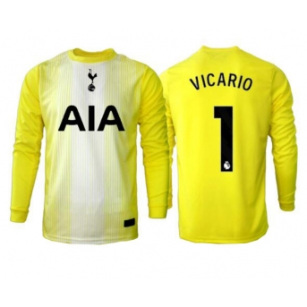 Billige Fotballdrakt Tottenham Hotspur Guglielmo Vicario #1 Keeper Replika Tredjedrakt 2025-26 Langermet